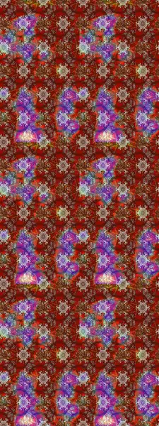 Küçük kahverengi çiçekli oldukça eski bir besin torbası deseni. Millefleur 'lar. Tekstil, kumaş, kapaklar, duvar kağıtları, baskı, paket, koleksiyon defteri, örgü, dekupaj için çiçek arkaplanı..