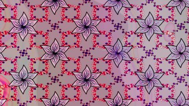 Yumuşak, bahar çiçekli arka plan. Çiçekli karalama şeklinde Raster çiçek deseni. Tarafsız renklerde çiçekler.