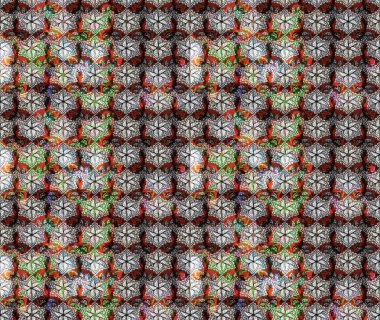 Desen, çizim, çiçek sınırı. Kıvırcık, parlak örgü. Eski moda arka plan. Raster illüstrasyonu. Çiçek çelengi. Güzel, pürüzsüz kumaş, tuval..