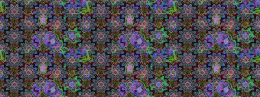 Çiçek desenli raster, nötr çizgi grafik desenli soyut raster arkaplan. Modern stil dokusu.