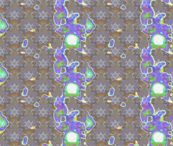 Renkli Bahar Teması eskiz kalıbı. Raster Modaya uygun kumaş deseni. Gri renkli şirin çiçek deseni. Düz Çiçek Elementleri Tasarımı.