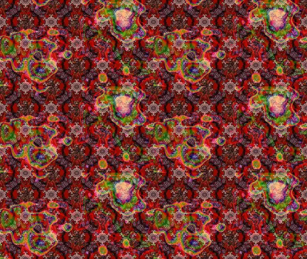 Modern, kırmızı raster arka plan duvar kağıdı çizimi, klasik çizgili desenli desenli çiçekler, çiçekli süsler. Çiçekli el çizimi çizimi deseni.