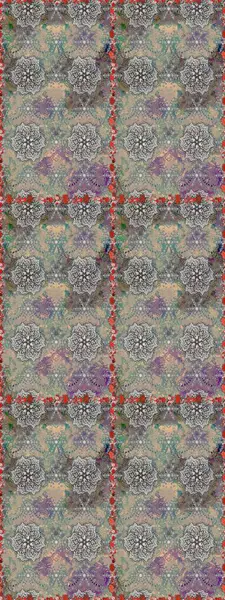 Küçük çiçekteki sevimli çiçek deseni. Gri renkli çiçekler.