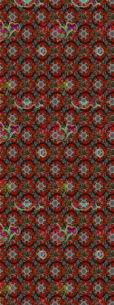 Çiçekli ipek eşarp. El çizimi çiçek unsurları olan soyut çizim raster deseni. 1950-1960 motifleri. Retro tekstil tasarım koleksiyonu. Gri üzerine gri.