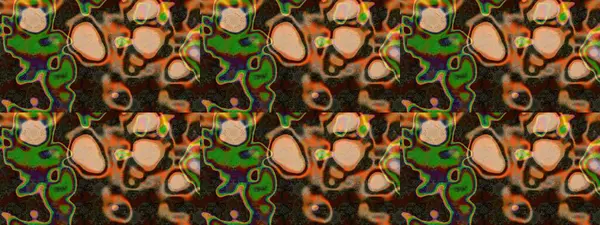 Kahverengi renkte yaz çiçekleri. Küçük çiçekteki sevimli çiçek deseni. Raster deseni. Raster illüstrasyonu.