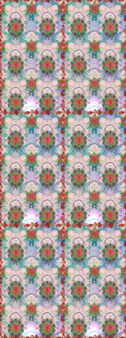 Üretim, duvar kağıdı, baskı, hediye paketi ve scrapbooking Tekstil veya kitap için çiçek sorunsuz arka plan kapsar. Raster resim. Küçük ölçekli çiçek basit şirin desen.