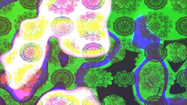 Eskiz arkaplan modeli. Raster - stok. Suluboya, elle çizilmiş. Vadinin yeşil renkli çiçekleri.