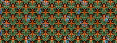 Yeşil renkte zarif çiçek buketi suluboya. Renkli Bahar Teması eskiz kalıbı. Raster illüstrasyonu. Düz Çiçek Elementleri Tasarımı.