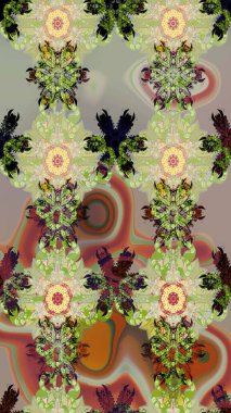 Dekorasyon ve tasarım için güzel bir desen. Çiçeğin suluboya çizimlerinin mükemmel deseni. Eski model. Moda baskısı. Suluboya çizim deseni.