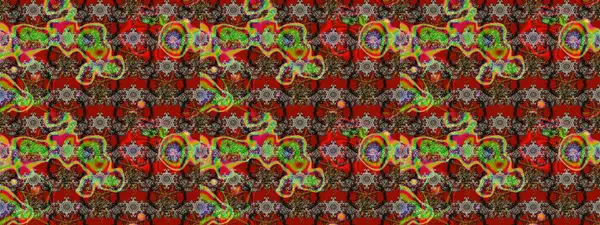 Raster düz çiçek çizim deseni. Hediye ambalaj kağıdı, tebrik kartları, posterler ve pankart tasarımı. Kırmızı renkte çiçekler.