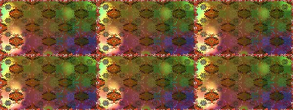 Parlak bir arka plan sorunsuz desen çiçek fantezi tasarım. Düz Çiçek Elemanları Tasarım. Renkli Bahar Teması kesintisiz desen Arka Plan.