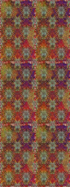 Kahverengi renkli bitkilerden oluşan parlak çiçekli çizim deseni.