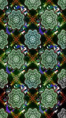 Raster illüstrasyonundaki çiçek desenli çizim. Siyah renkli çiçekler. Renkli Bahar Teması eskiz kalıbı. Düz Çiçek Elementleri Tasarımı.