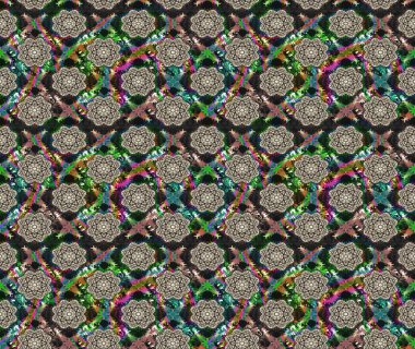 Çiçekli karalama şeklinde Raster çiçek deseni. Yumuşak, bahar çiçekli arka plan. Gri renkli çiçekler.