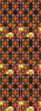 Sketch Floral Pattern in Raster illustration. Fancy fabric pattern. Colour Spring Theme sketch pattern Background. Flat Flower Elements Design.