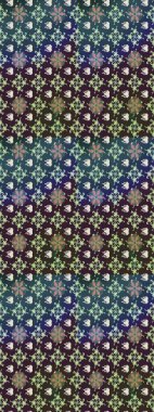 Raster illüstrasyonu. Raster çiçekleri klasik tarzda çizilmiş. Yumuşak, bahar çiçekleri mor renklerde. Çiçekli yumuşak çizim deseni.