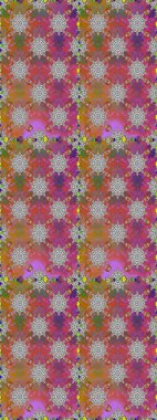 Tomurcukları çiçek olan sevimli bir çiçek deseni. Kusursuz bir geçmişi var. Raster. Raster illüstrasyonu. Kumaş, tekstil, duvar kağıdı baskısı için. Antika retro tarzı.