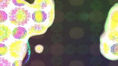 Raster illüstrasyonu. Gri renklerde. Anti-stres için Raster soyut şablon sayfası.