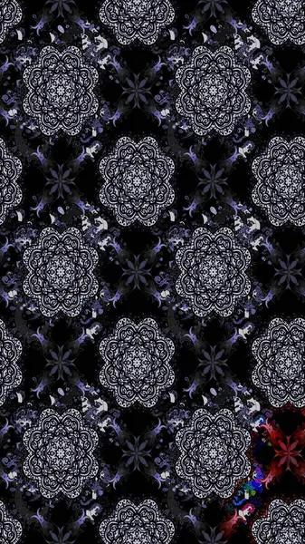 Çiçekli karalama şeklinde Raster çiçek deseni. Yumuşak, bahar çiçekli arka plan. Siyah renkte çiçekler.