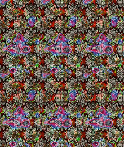 Raster illüstrasyonundaki çiçek desenli çizim. Suluboya tarzında gri renkte çiçekler.