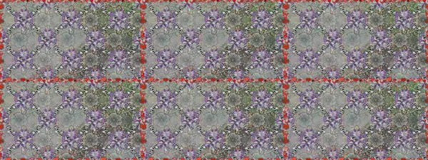 Varicologray and neutral raster seamless illustration. Tropical seamless pattern with many gray and neutral abstract flowers. Cute Floral pattern in the small flower.