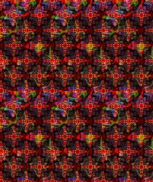 Motley illüstrasyonu. Küçük renkli çiçekler. Moda baskıları için zarif bir şablon. Robot resim. Çiçekli yaz çiçekleri. Küçük çiçekte şirin desenler.