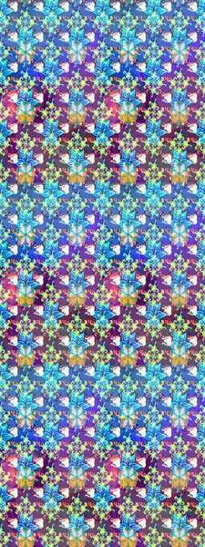 Raster illüstrasyonu. Tekstil veya kitap kapakları, imalat, duvar kağıtları, baskı, hediye paketi ve yapıştırma kitabı için çiçek eskizi geçmişi. Küçük ölçekli çiçeklerdeki basit sevimli desen.