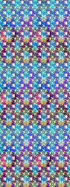 Raster illüstrasyonu. Tekstil veya kitap kapakları, imalat, duvar kağıtları, baskı, hediye paketi ve yapıştırma kitabı için çiçek eskizi geçmişi. Küçük ölçekli çiçeklerdeki basit sevimli desen.