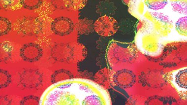 Renkli grunge, soyut arkaplanı colopink çiçekleri ile zenginleştirir. Parmak izi, kumaş, duvar kâğıdı, tekstil için raster dokusu. Nakış desenli çiçek deseni..