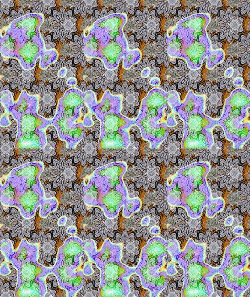 Tekstil veya kitap kapakları, imalat, duvar kağıtları, baskı, hediye paketi ve yapıştırma kitabı için çiçek eskizi geçmişi. Raster illüstrasyonu. Küçük ölçekli çiçeklerdeki basit sevimli desen.