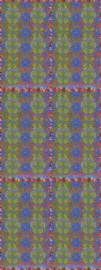 Arkaplan dokusu, duvar kağıdı, çiçek temalı gri renkler. Kabile sanatı boho baskısı, klasik çiçek arkaplanı. Soyut etnik raster pürüzsüz desen.