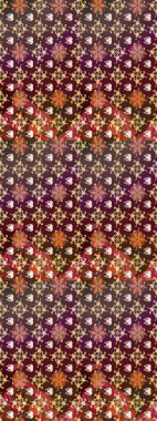 Tekstil veya kitap kapakları, imalat, duvar kağıtları, baskı, hediye paketi ve yapıştırma kitabı için çiçek eskizi geçmişi. Küçük çaplı çiçeklerdeki basit şirin desenler. Raster illüstrasyonu.