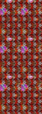 Çiçek deseni. Raster güzel kumaş deseni çiziyor. Renkli Bahar Teması eskiz kalıbı. Düz Çiçek Elementleri Tasarımı.