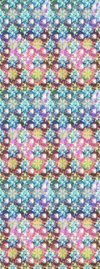 Renkli Bahar Teması eskiz kalıbı. Düz Çiçek Elementleri Tasarımı. Tarafsız ve mavi renkte çiçekler. Çiçek desenli eskiz, yaz çiçekleri..