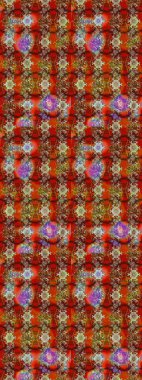 Küçük çaplı çiçeklerdeki basit şirin desenler. Tekstil veya kitap kapakları, imalat, duvar kağıtları, baskı, hediye paketi ve yapıştırma kitabı için çiçek eskizi geçmişi. Raster illüstrasyonu.