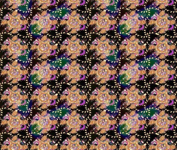 Raster Güzel kumaş deseni. Çiçek arkaplan ile soyut zarafet çizim deseni.