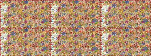 Çiçeksiz desenlerin resmi. Tarafsız ve bej renkli vadi çiçekleri.