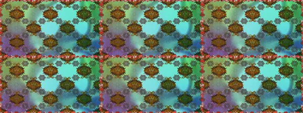 Renkli Bahar Temalı Kusursuz Arkaplan. Güzel kumaş deseni. Raster illüstrasyonunda kusursuz çiçek deseni. Düz Çiçek Elementleri Tasarımı.