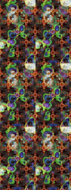 Sevgililer günü ve tebrik kartı konsepti için şık bir davetiye. Kahverengi renkte manzaralı çiçek deseni. Üst manzara, yumuşak stil. Çiçek kompozisyonu, el boyası, hassas şablon..