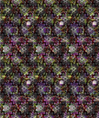 Flower eskiz arka planı. Raster illüstrasyonu. Çiçek deseni. Şatafatlı bahar bahçesi dokusu.