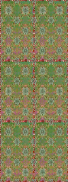 Yeşil ve kahverengi renkli çiçekler. Elle boyanmış suluboya, kusursuz çiçekler ve bitkiler..