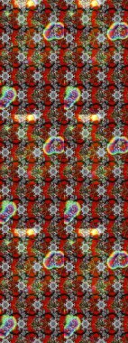 Çizim çiçek deseni duvar kâğıdı olarak kullanılabilir. Gri renkli çiçekler. Raster illüstrasyonu.