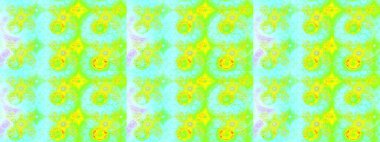 Şatafatlı bahar bahçesi dokusu. Yeşil renkli çiçekler. Raster illüstrasyonu. Çiçek deseni. Yeşil renkte çiçek çizimi.