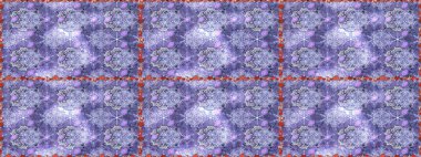 Asya tekstil tarzında. Raster illüstrasyonu. Güzel kumaş deseni. Renkli Bahar Temalı Kusursuz Arkaplan. Kusursuz çiçek deseni. Düz Çiçek Elementleri Tasarımı.