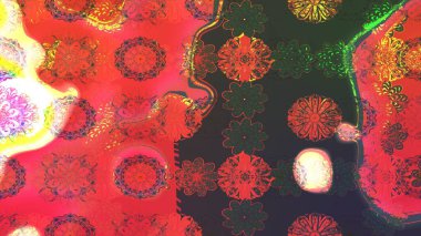 Raster illüstrasyonu. Hoş bir çiçek geçmişi var. Güzel kumaş deseni. Küçük çiçekte çizim deseni.