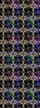 Güzel kumaş deseni. Raster illüstrasyonu. Bahar çiçekli güzel bir çiçek deseni..