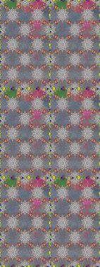 Moda baskısı. Dekorasyon ve tasarım için güzel bir desen. Raster illüstrasyonu. Çiçeğin suluboya çizimlerinin mükemmel deseni. Eski model. Suluboya kusursuz desen.