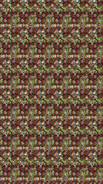 Sketch Floral Pattern in Raster illustration. Fancy fabric pattern. Colour Spring Theme sketch pattern Background. Flat Flower Elements Design.