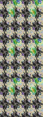 Raster. Renkli Bahar Teması eskiz kalıbı. Düz Çiçek Elementleri Tasarımı.