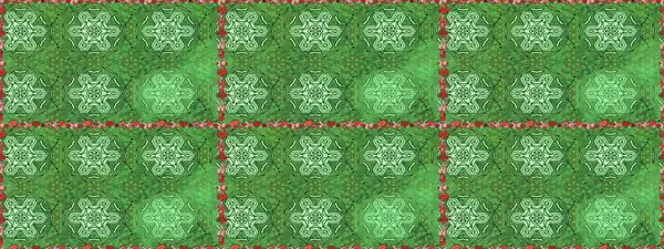 Raster. Düz Çiçek Elementleri Tasarımı. Renkli Bahar Teması Kusursuz Arkaplan.